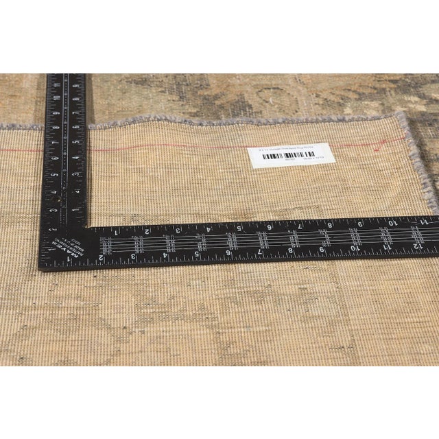 Mid 20th Century Modern Classic Vintage Turkish Rug - 09’05 X 12’10 For Sale In Dallas - Image 6 of 9