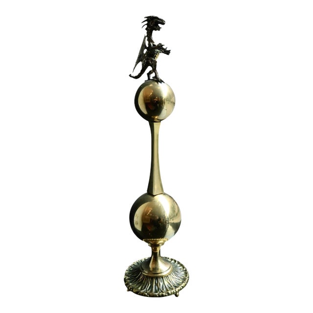 Mid 20th Century Dragon Sculpture by Andrew Rokosh For Sale