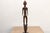 Brown Antique African Carved Wood Mumuye Figure on Stand For Sale - Image 8 of 10