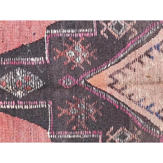 Vintage Long Kurdish Kilim For Sale - Image 14 of 16