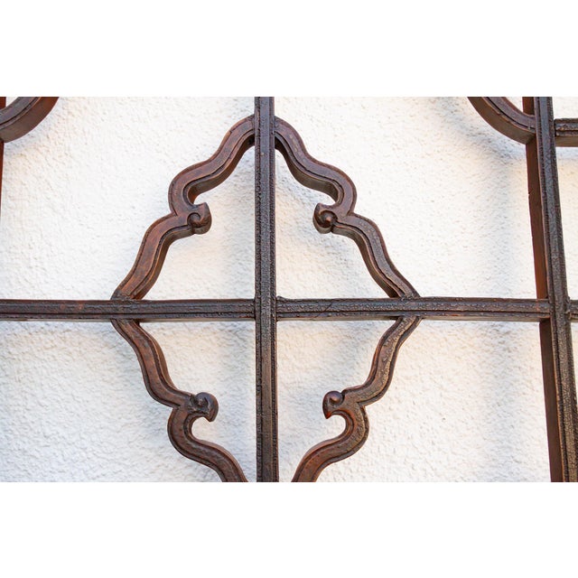 Pair of Antique Chinese Ruyi Cloud Lattice Panels For Sale - Image 4 of 9