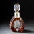 An exceptional lead-crystal decanter dating from the first half of the 20th century, distinguished by its architectural...