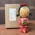 Red Vintage Japanese Kokeshi by Hosaka Torao, 1980s For Sale - Image 8 of 8