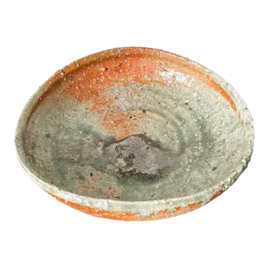 Japanese Contemporary Iga Stoneware Bowl by Shiro Tsujimura