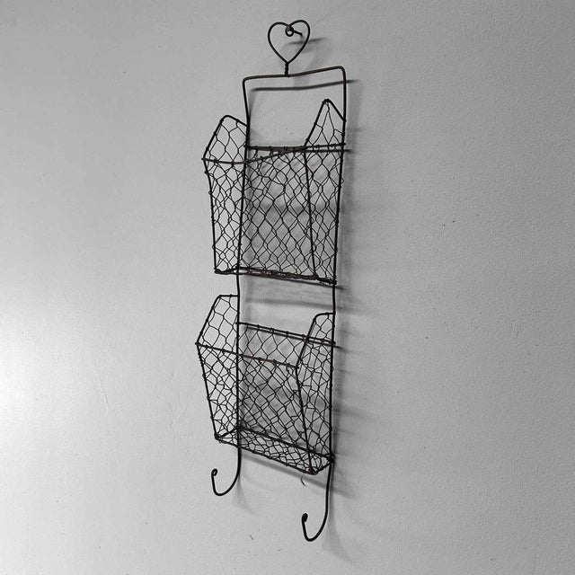 Vintage Wire Letter Rack, 1960s For Sale - Image 6 of 15