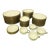 Limoges Antique Porcelain Service for 12 1920s Gold Rim 56 PCS For Sale