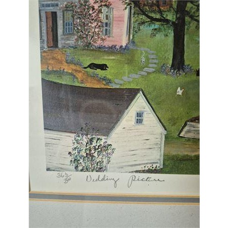 Will Moses Signed Print "Wedding Picture"`~ 363/500 For Sale In Savannah - Image 6 of 6