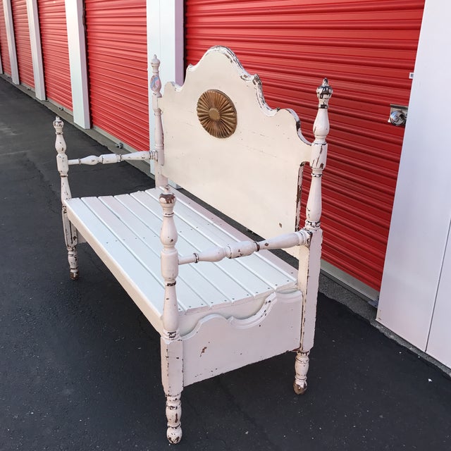 Repurposed Headboard and Footboard Bench Chairish