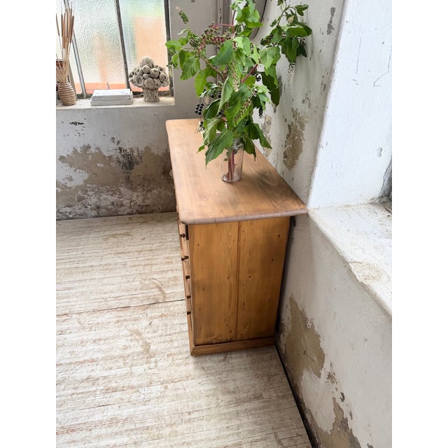 Pine Workshop Cabinet, 1950s For Sale - Image 10 of 18