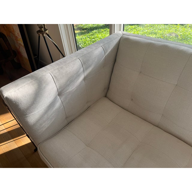 2010s Tuxedo-Style 84" Sofa For Sale - Image 5 of 5