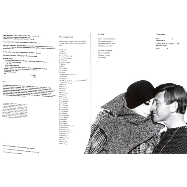 "The Rudi Gernreich Book" 1991 Moffitt, Peggy and Claxton, William For Sale - Image 10 of 14