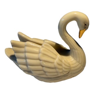 Lenox Swan Cake Topper/Place Card Holder For Sale