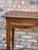 This is an adorable little French side table! The rich brown and amber colors of the wood swirl together in the grain and...