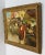 Oil on Canvas Italian Street Market Scene by Giuseppe Pitto (Italian 1857-1928) For Sale - Image 4 of 13