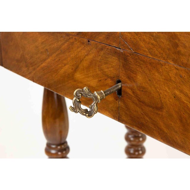 Vintage Italian Wood Secretaire, Early 20th Century For Sale - Image 4 of 6