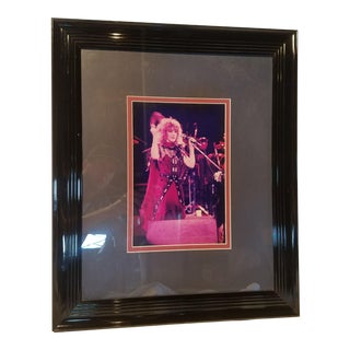 Stevie Nicks Framed Photograph For Sale