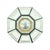 Mid-Century Glass Flush Mount from Limburg, Germany, 1960s For Sale - Image 10 of 10
