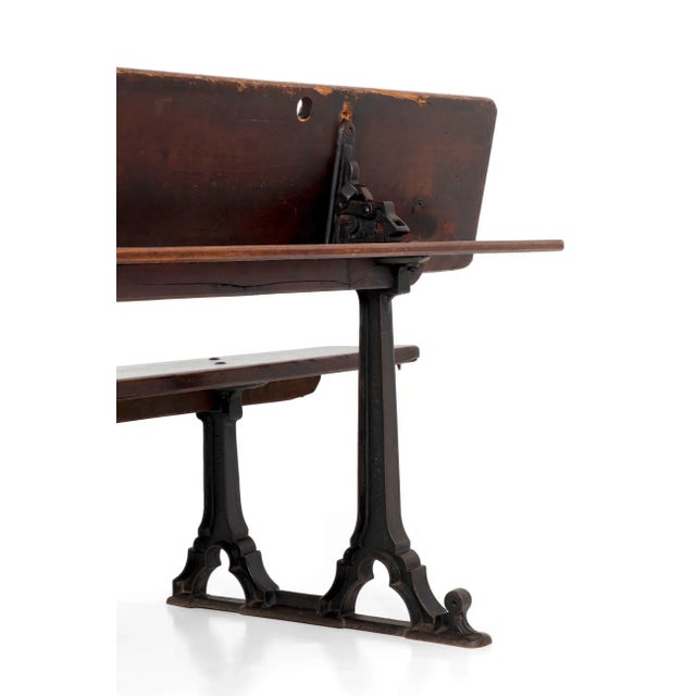 Set of Victorian Chapel Table & Bench For Sale - Image 10 of 15