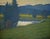 Bahndorf Heribert, Lakeside Landscape, 1930, Oil Painting on Cardboard, Framed For Sale - Image 18 of 18