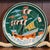 This Vintage Turkish Colorful Majolica Sailing Galleon Ship Wall Plate is a beautifully handcrafted ceramic collector's...
