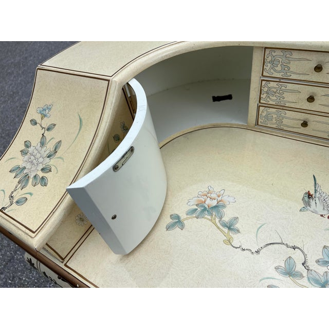 Chinoiserie 1980s Chinoiserie Carlton House Desk For Sale - Image 3 of 10