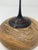 Wood Vintage Wooden Vessel With Pointed Lid For Sale - Image 7 of 11