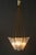 Mid-Century Modern Vintage Klamar Chandelier with Textured Glass, 1950s For Sale - Image 3 of 18