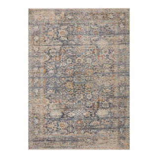 Angela Rose x Loloi Blake Rug Navy / Multi 4'-0" x 5'-7" Accent Rug For Sale