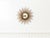 Metal Large Antique Sunburst Mirror from Chaty Vallauris, 1950s For Sale - Image 7 of 7