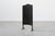 Art Nouveau Black Lacquer Fire Screen with Floral Motif, France, 1910 For Sale - Image 12 of 13