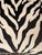 Woven textile zebra print throw pillow. Solid reverse with opening and new insert. We have another identical pillow to...