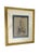 Cornflower Blue Mid-Century Framed Silk Needlework Botanical Wildflower Art For Sale - Image 8 of 9