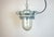 Grey industrial light with massive protective glass bulb. Made in former czechoslovakia by elektrosvit during the 1970s....