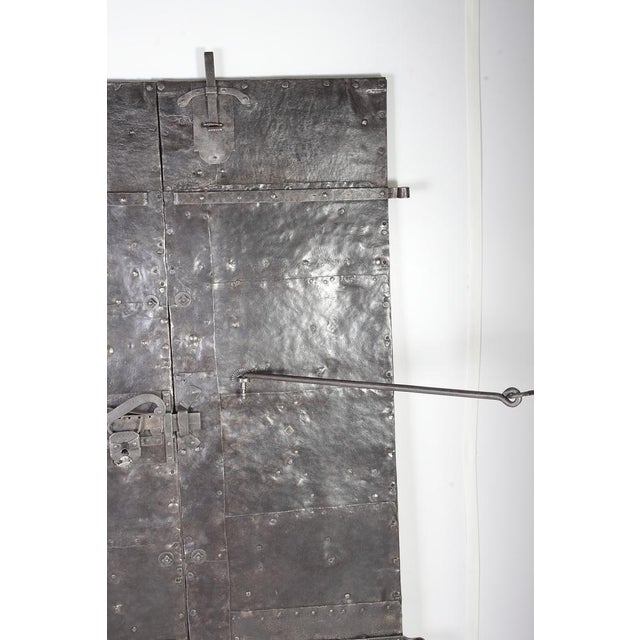 Antique Iron Clad Double Doors, 1780s For Sale - Image 18 of 18