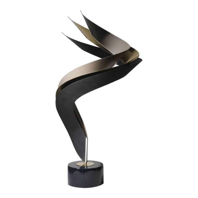 Elegant Curtis Jere Table Art Sculpture For Sale