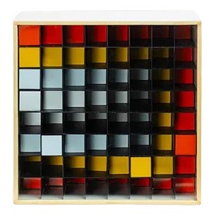 Enzo Mari, 4 progressioni in evidenza, 1969, Metal & Plastic For Sale