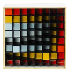 Enzo Mari, 4 progressioni in evidenza, 1969, Metal & Plastic