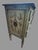 French Country Vintage Country Paint Decorated Three Drawer Commode Chest For Sale - Image 3 of 11