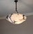 Boho Chic Antique Veined Alabaster Pendant Light, 1920 For Sale - Image 3 of 12