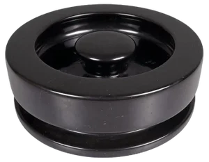 Modern Black Marble Ashtray 8532 by Angelo Managarototo for Knoll, Usa, 1970s