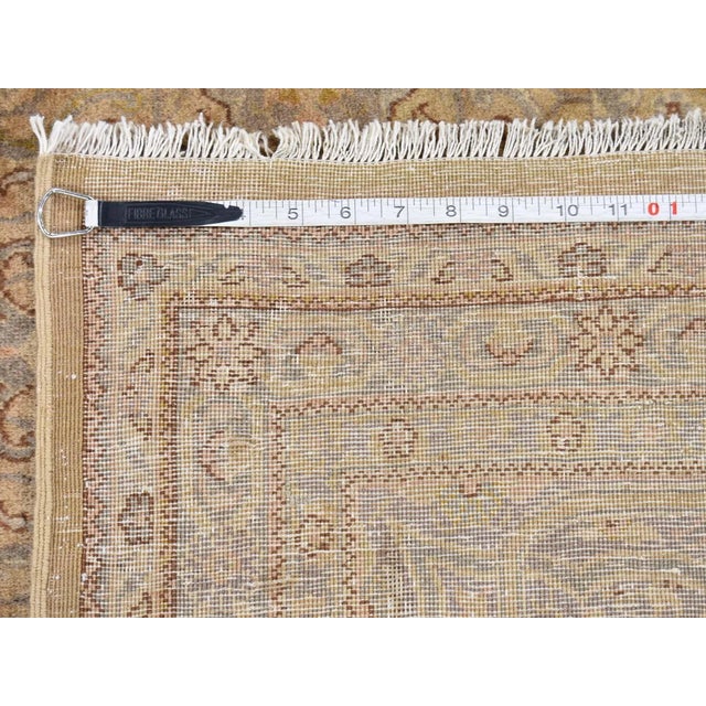 Gothic 1920 Turkish Sivas Camel & Beige Rug For Sale - Image 3 of 12