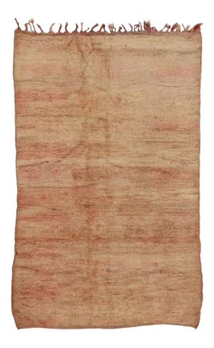 Vintage Berber Beni Mrirt Moroccan Rug - 06'04 X 10'00