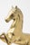 Solid Brass Raring Horse Figure For Sale - Image 10 of 13