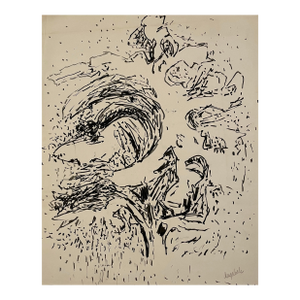 1960s Robert Angeloch Modern Drawing