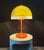 Chartreuse Mid-Century Modern Bicolor Table Lamp by Antoni Blanc for Tramo, 1960s For Sale - Image 8 of 9
