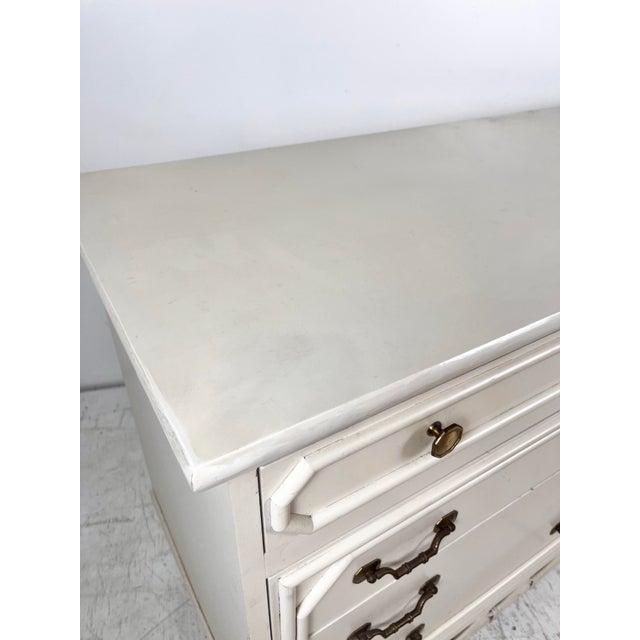 Vintage Ficks Reed 60" Rattan Chest of Drawers For Sale - Image 11 of 12