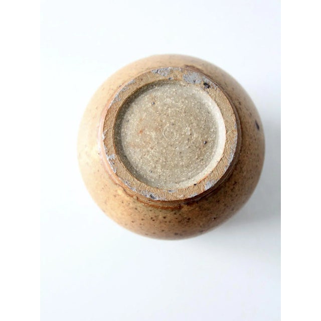 Vintage Studio Pottery Vase For Sale - Image 9 of 10