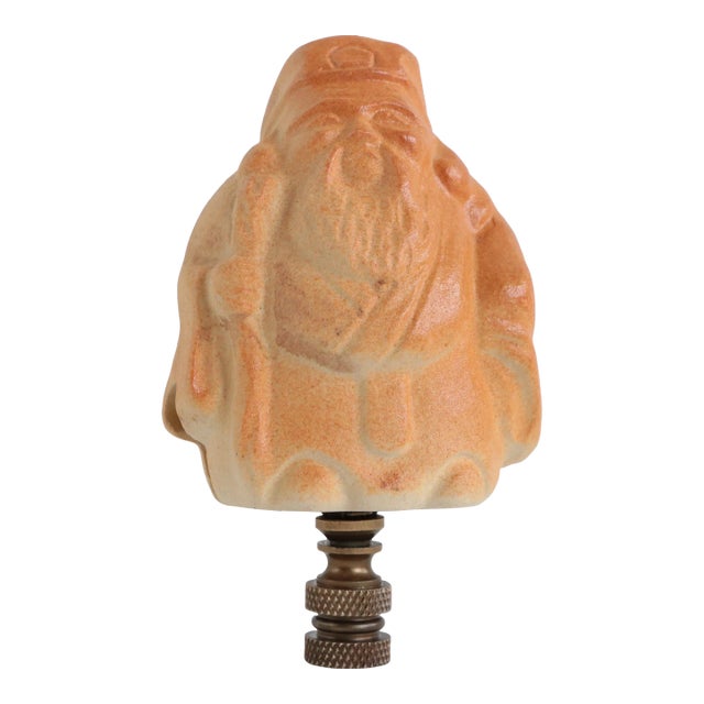 Jurojin Japanese Dorei Bell Lamp Finial For Sale
