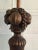 1950s 1950s Carved Wood Lamp For Sale - Image 5 of 11