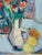 1960s Alain Rousseau Floral Still Life Expressionist Oil Painting, Signed For Sale - Image 5 of 12